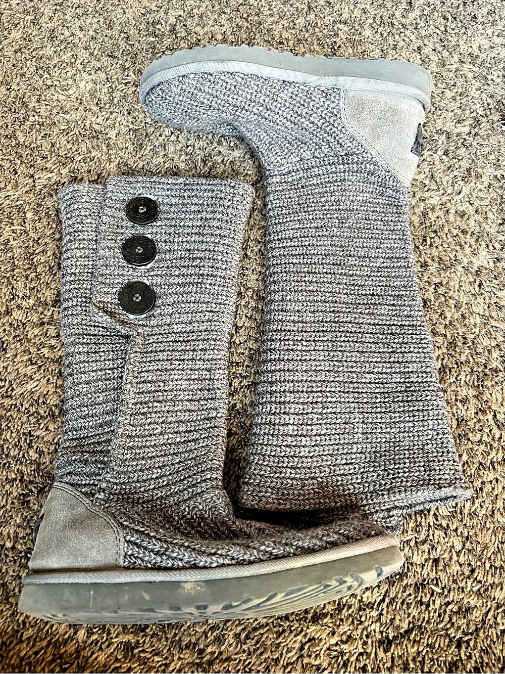 UGG Classic Cardy Boots Gray US 7